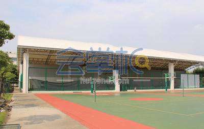 上海第二工业大学风雨网球场基础图库20